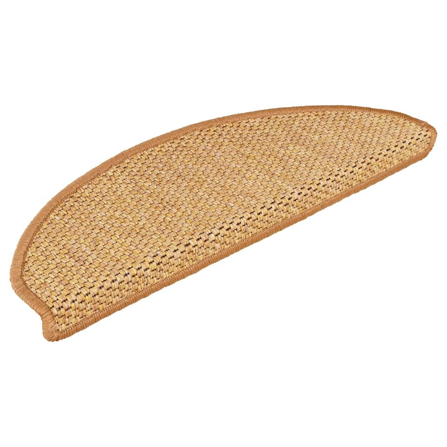 Trapmatten zelfklevend Sisal-Look 30 st 65x21x4 cm Sisal