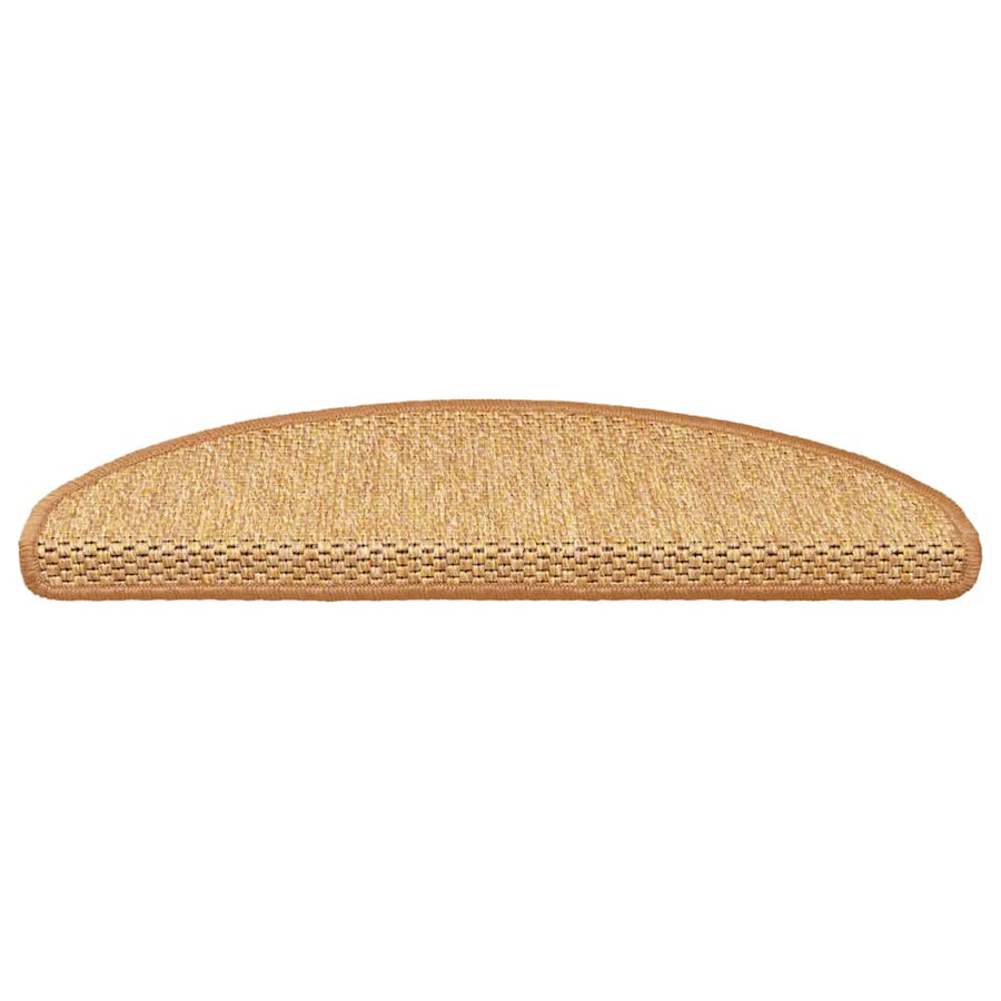 Trapmatten zelfklevend Sisal-Look 30 st 65x21x4 cm Sisal