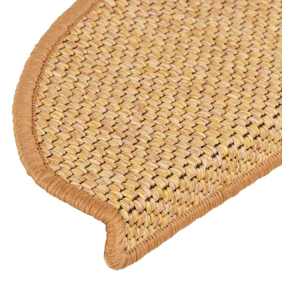Trapmatten zelfklevend Sisal-Look 30 st 65x21x4 cm Sisal