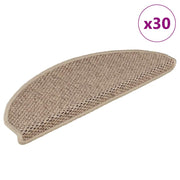 Trapmatten sisal-look 30 st 65x21x4 cm zand