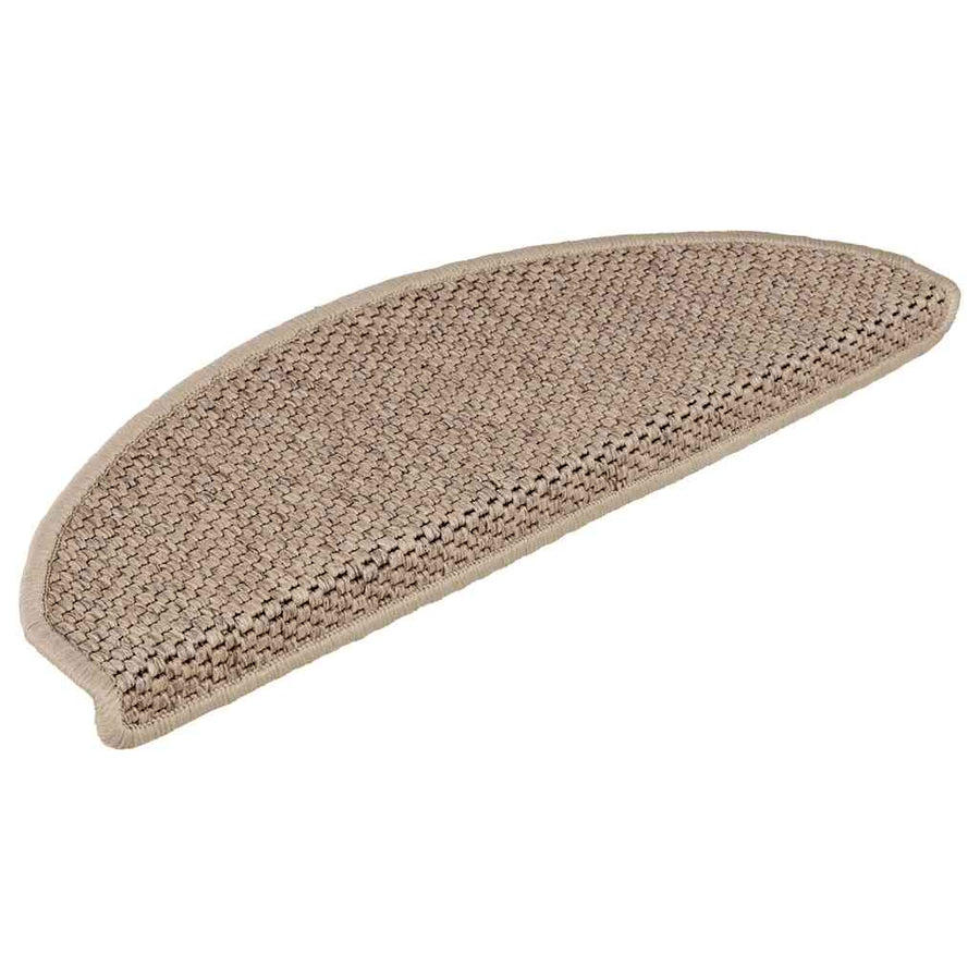Trapmatten zelfklevend Sisal-Look 30 st 65x21x4 cm zand