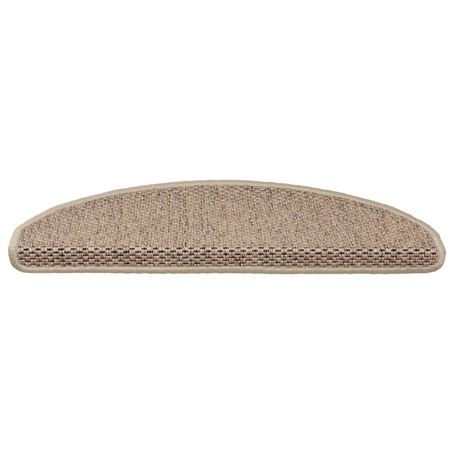 Trapmatten zelfklevend Sisal-Look 30 st 65x21x4 cm zand