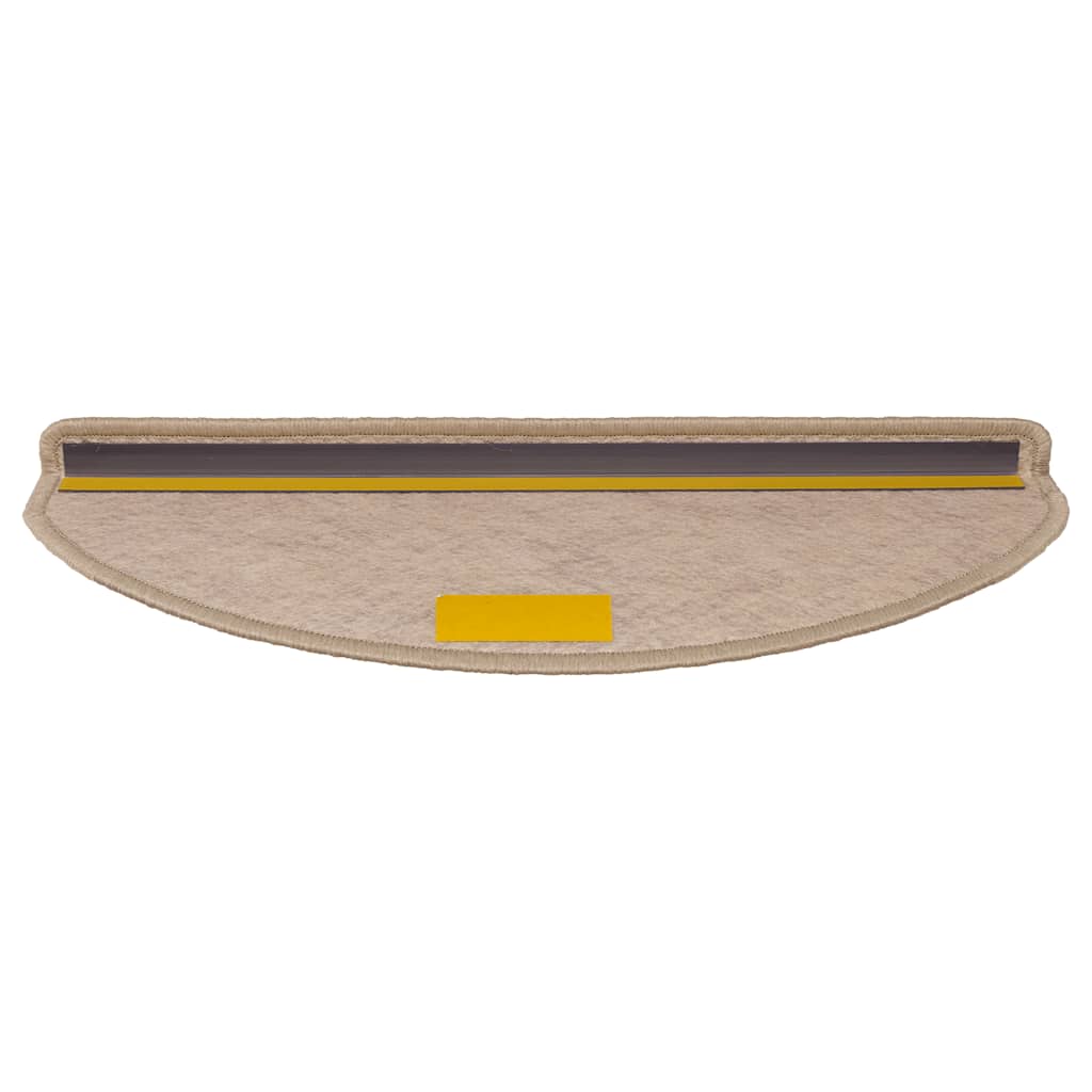 Trapmatten zelfklevend Sisal-Look 30 st 65x21x4 cm zand