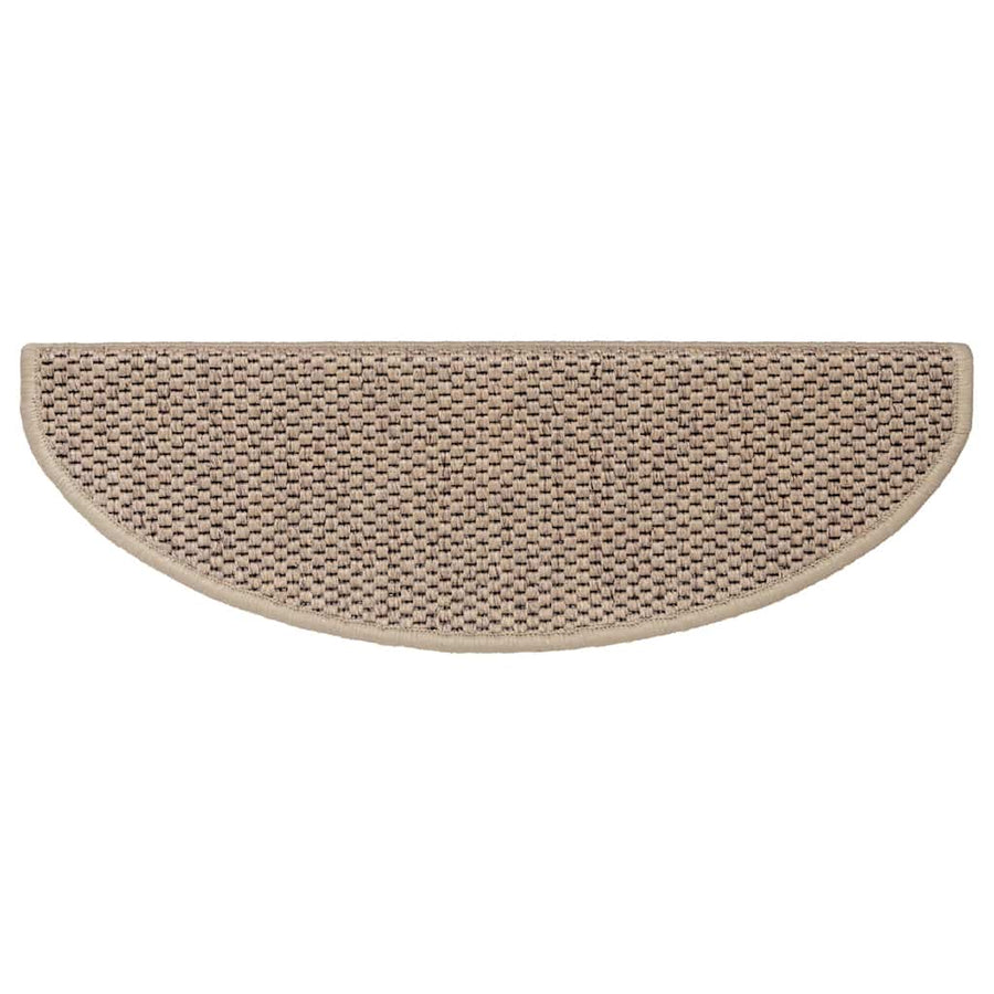 Trapmatten zelfklevend Sisal-Look 30 st 65x21x4 cm zand