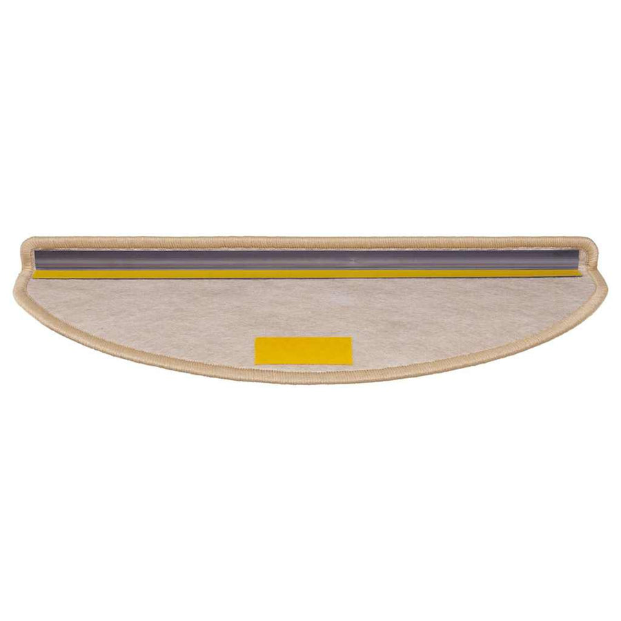 Trapmatten Sisal-Look zelfklevend 30 st 65x21x4 cm lichtbeige