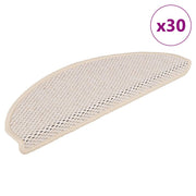 Trapmatten zelfklevend sisal-look 30 st 65x21x4 cm berber