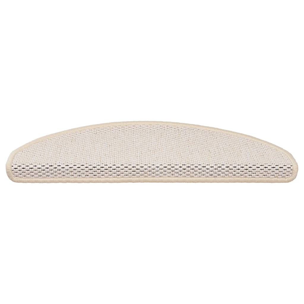 Trapmatten zelfklevend Sisal-Look 30 st 65x21x4 cm Berber