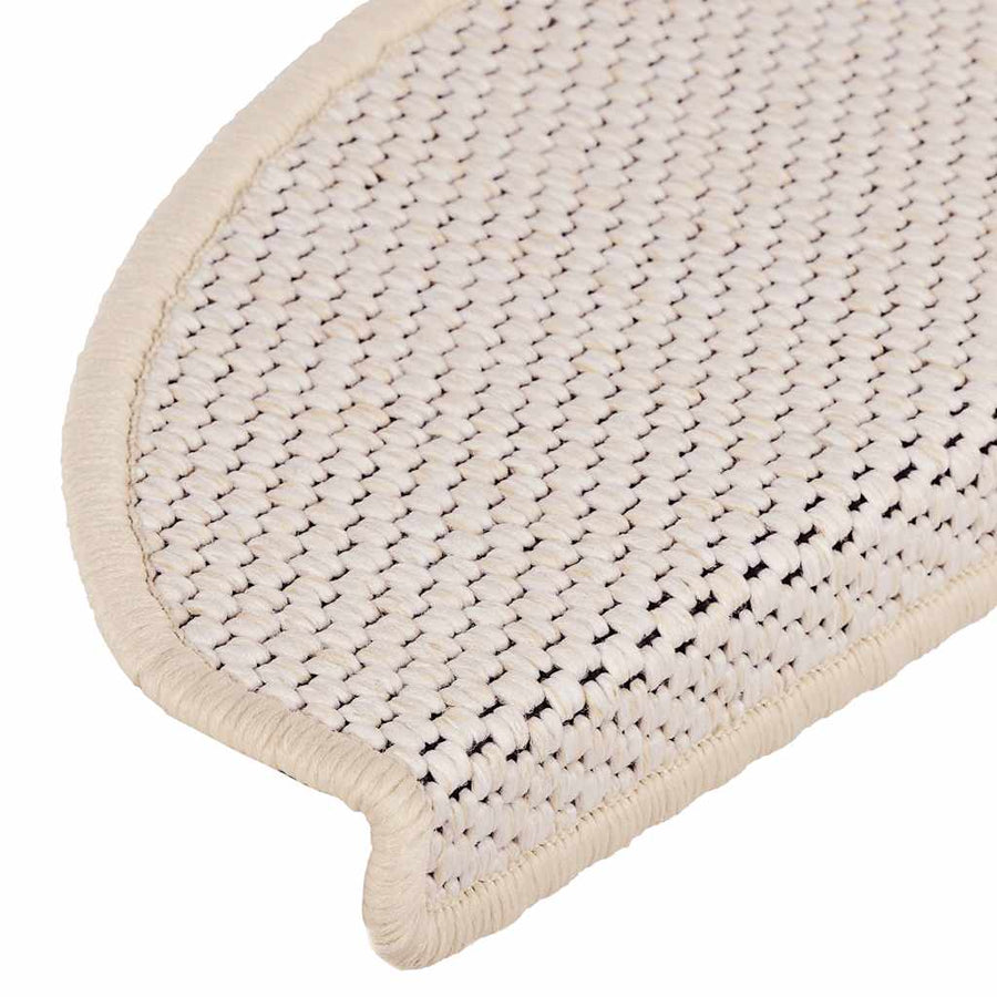 Trapmatten zelfklevend Sisal-Look 30 st 65x21x4 cm Berber