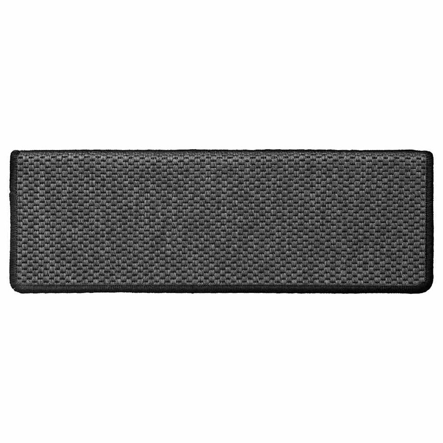 Trapmatten zelfklevend Sisal-Look 30 st 65x21x4 cm antraciet