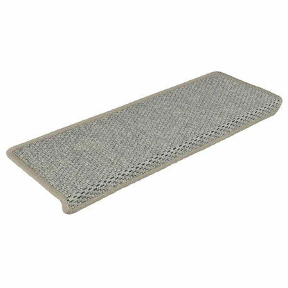 Trapmatten zelfklevend Sisal-Look 30 st 65x21x4 cm groen