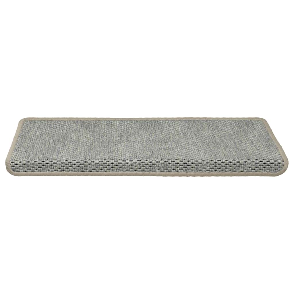 Trapmatten zelfklevend Sisal-Look 30 st 65x21x4 cm groen