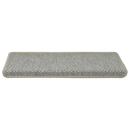 Trapmatten zelfklevend Sisal-Look 30 st 65x21x4 cm groen