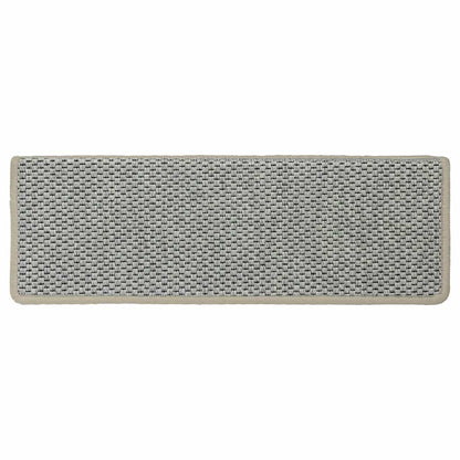 Trapmatten zelfklevend Sisal-Look 30 st 65x21x4 cm groen