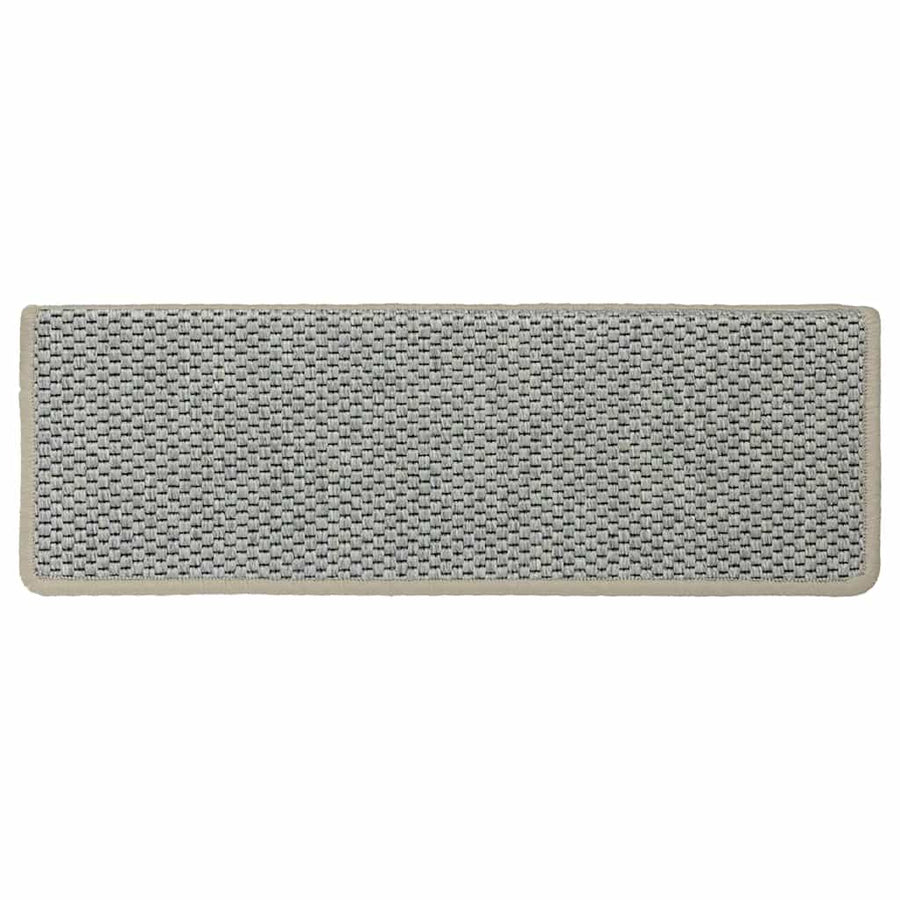 Trapmatten zelfklevend Sisal-Look 30 st 65x21x4 cm groen
