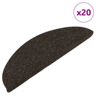 Trapmatten 20 stuks 65x22,5x3,5 cm antraciet zelfklevend