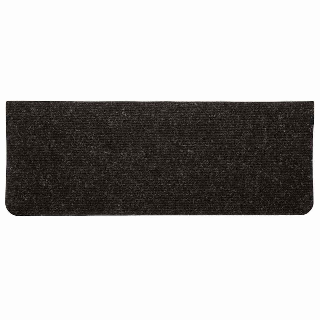 Trapmatten zelfklevend 30 st 65x24,5x3,5 cm antraciet