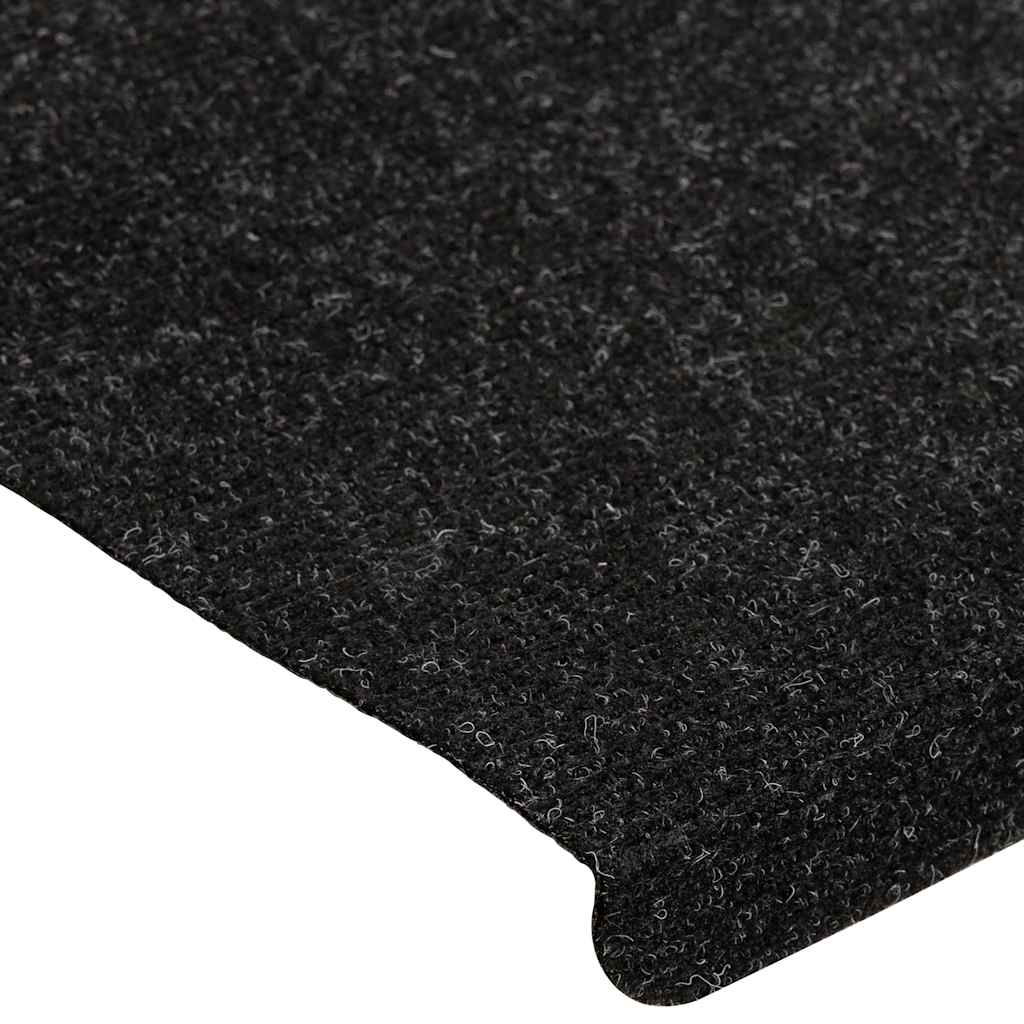 Trapmatten zelfklevend 30 st 65x24,5x3,5 cm antraciet