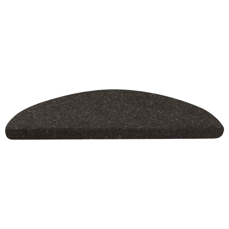Trapmatten zelfklevend 30 st 56x17x3 cm zwart