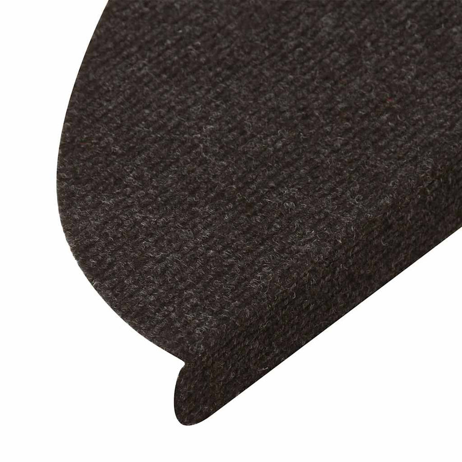 Trapmatten zelfklevend 20 st 65x22,5x3,5 cm zwart