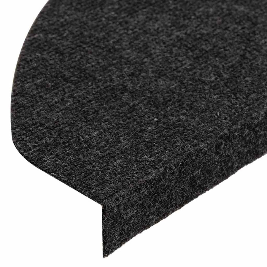 Trapmatten zelfklevend 30 st 65x22,5x3,5 cm zwart