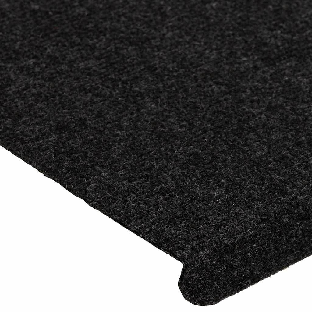 Trapmatten zelfklevend 30 st 65x24,5x3,5 cm zwart