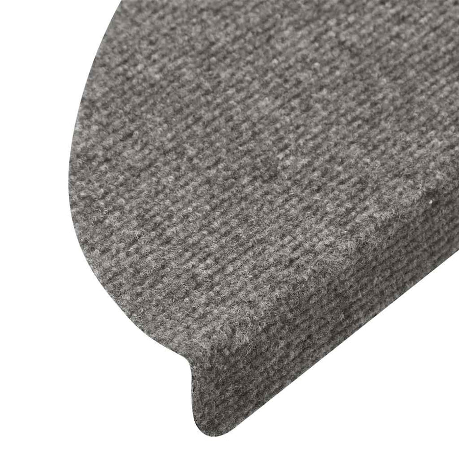 Trapmatten zelfklevend 20 st 65x22,5x3,5 cm grijs