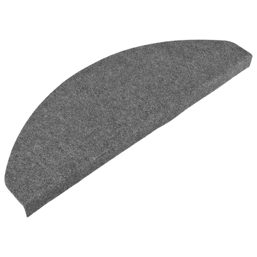 Trapmatten zelfklevend 30 st 65x22,5x3,5 cm grijs