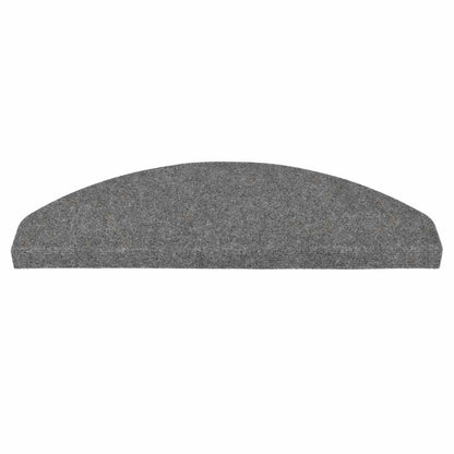 Trapmatten zelfklevend 30 st 65x22,5x3,5 cm grijs