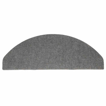 Trapmatten zelfklevend 30 st 65x22,5x3,5 cm grijs