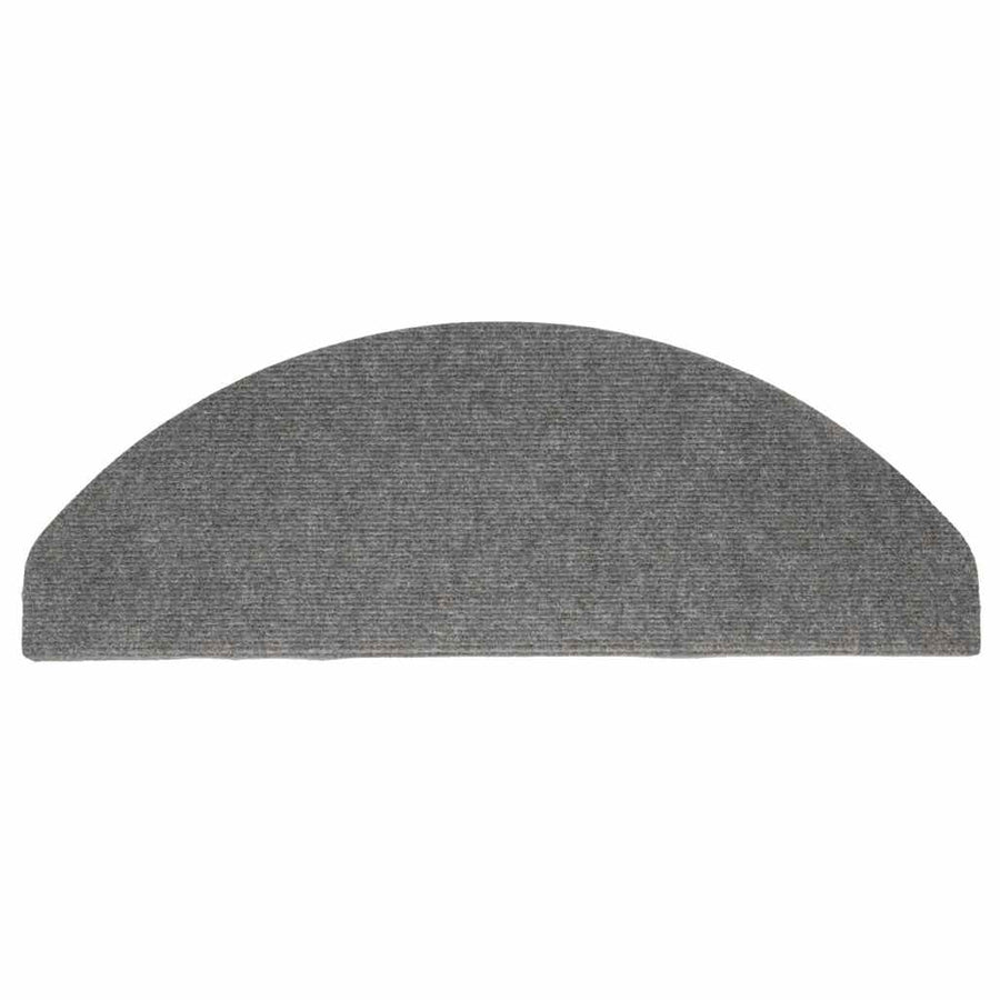 Trapmatten zelfklevend 30 st 65x22,5x3,5 cm grijs