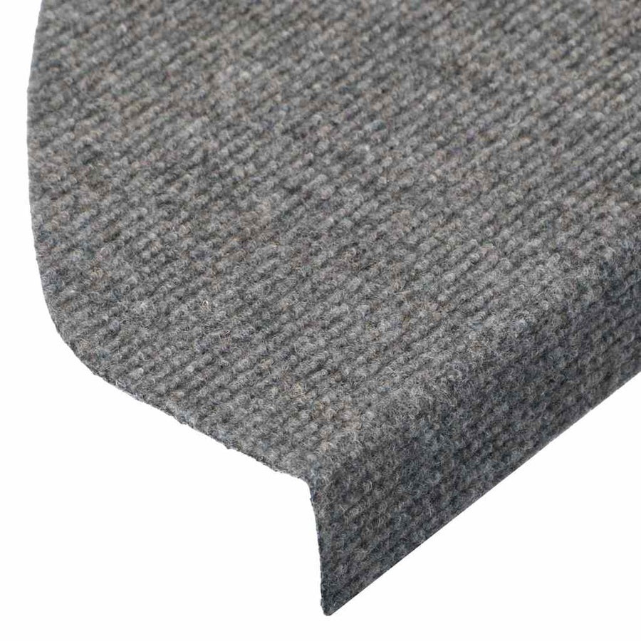 Trapmatten zelfklevend 30 st 65x22,5x3,5 cm grijs