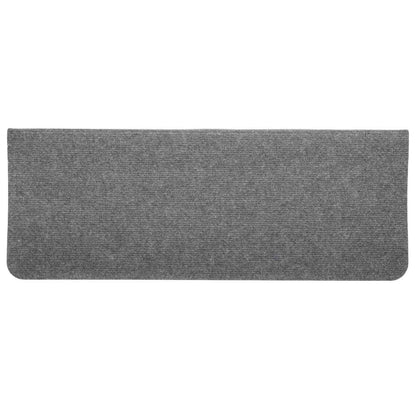 Trapmatten zelfklevend 30 st 65x24,5x3,5 cm grijs
