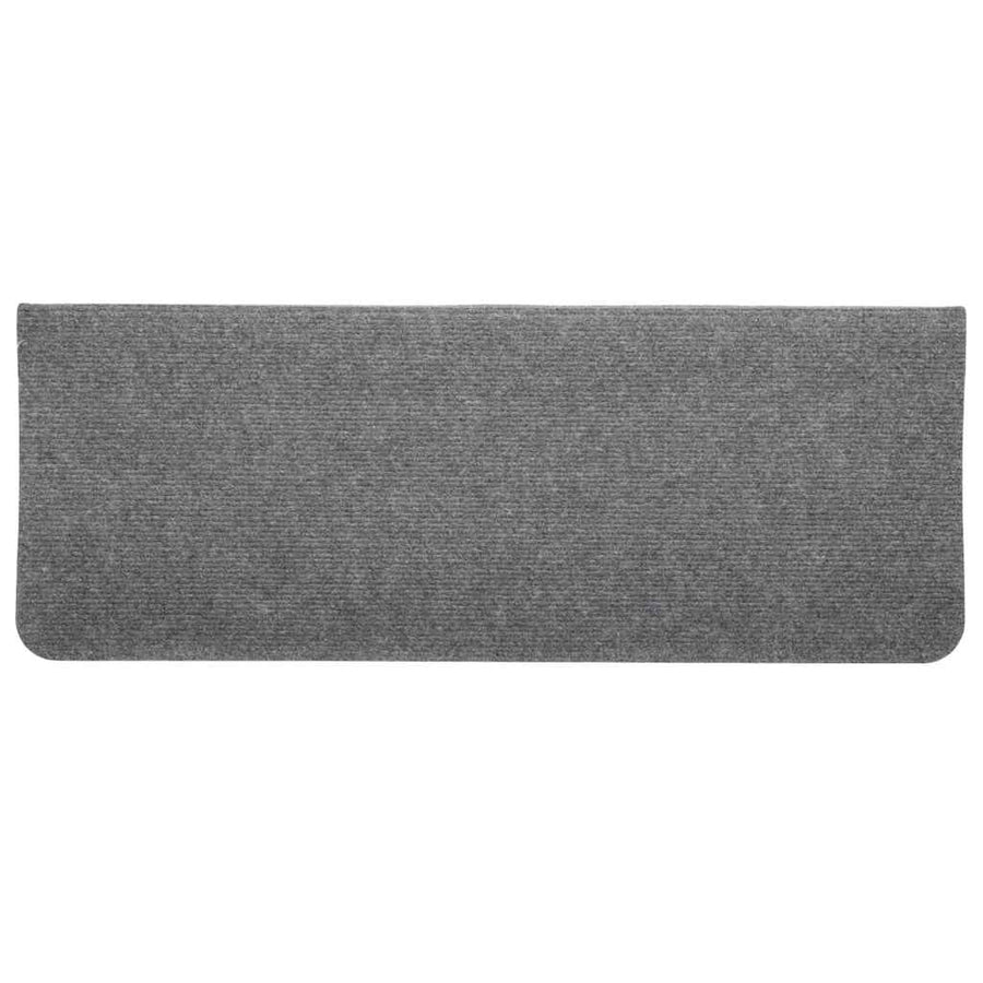 Trapmatten zelfklevend 30 st 65x24,5x3,5 cm grijs