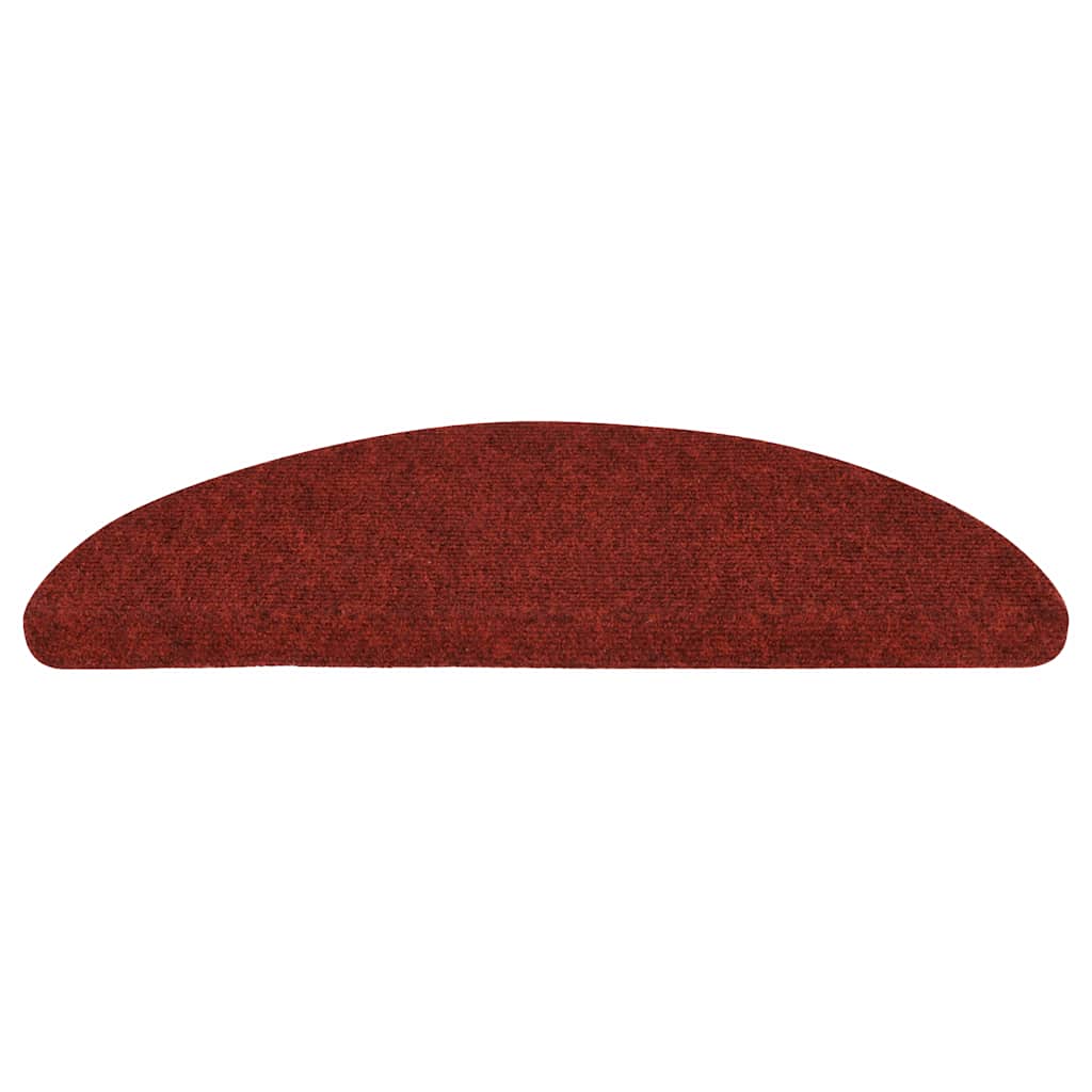 Trapmatten zelfklevend 30 st 56x17x3 cm rood