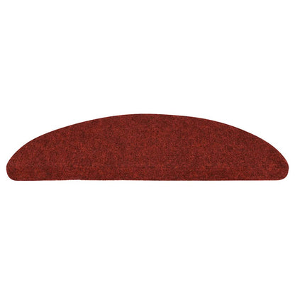 Trapmatten zelfklevend 30 st 56x17x3 cm rood
