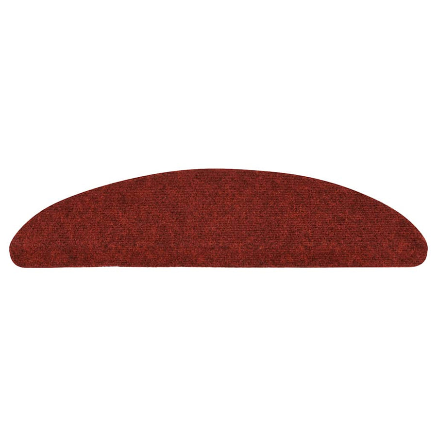 Trapmatten zelfklevend 30 st 56x17x3 cm rood