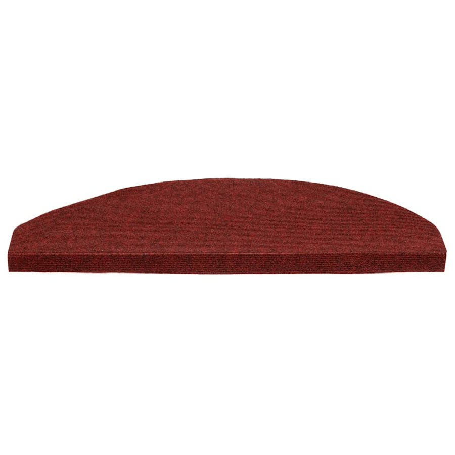 Trapmatten zelfklevend 30 st 65x22,5x3,5 cm rood