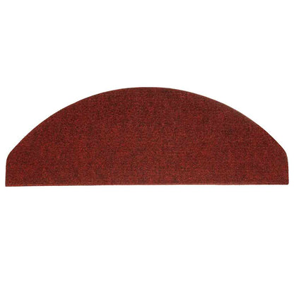 Trapmatten zelfklevend 30 st 65x22,5x3,5 cm rood