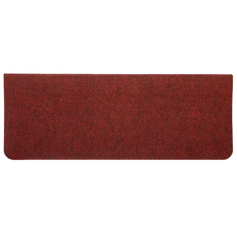 Trapmatten zelfklevend 30 st 65x24,5x3,5 cm rood