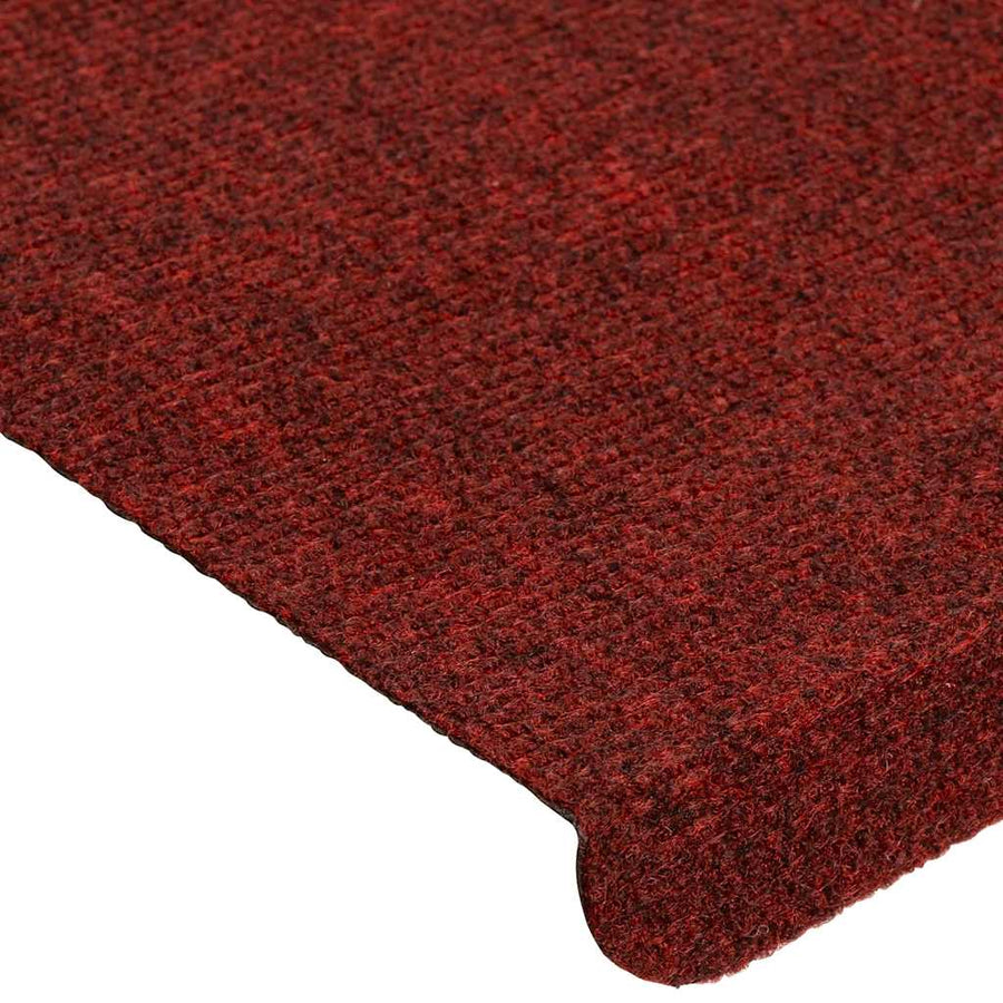Trapmatten zelfklevend 30 st 65x24,5x3,5 cm rood