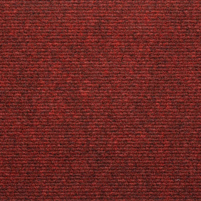 Trapmatten zelfklevend 30 st 65x24,5x3,5 cm rood
