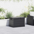 Opbergbox tuin 77.5x54.5x53 cm kunststof antraciet