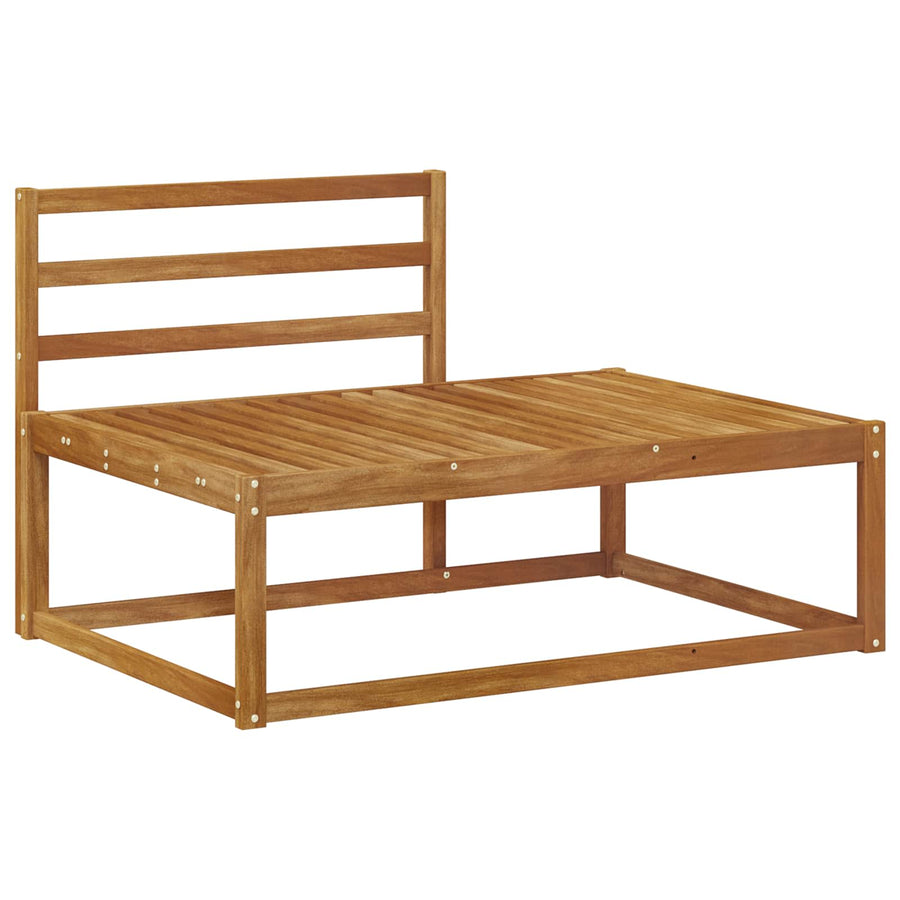 Buiten bankenset 2 Stuk Naturel 230,5 x 83 x 73 cm