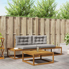 Modulaire tuinbank massief acaciahout 230.5x83x73 cm