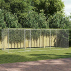 Dog Crate Silver 600 x 200 x 200 cm Galvanized steel