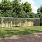 Dog Crate Silver 800 x 200 x 200 cm Galvanised steel