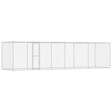 Hondenbench Zilver 800 x 200 x 256 cm Gegalvaniseerd staal
