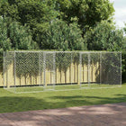 Dog Crate Silver 600 x 200 x 200 cm Galvanized steel