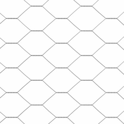 Kippenhok Zilver 800 x 200 x 198.5 cm Gegalvaniseerd staal