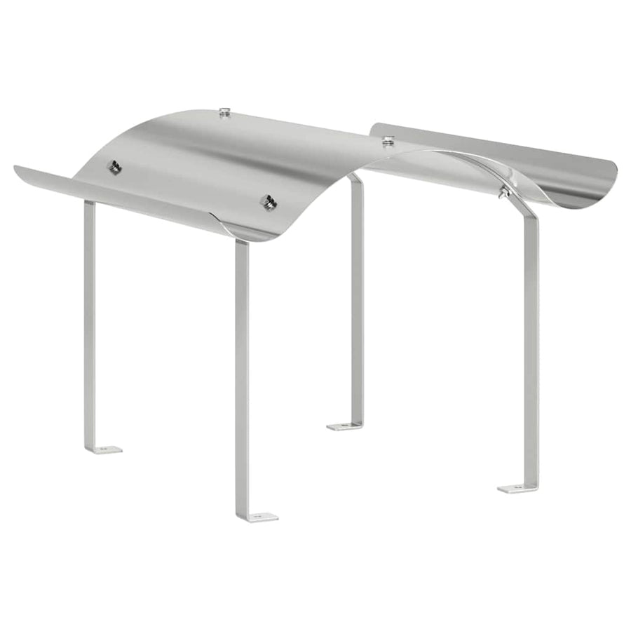 Schoorsteenkap Zilver 59.5 x 50 x 36.5 cm Roestvrij staal